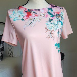 Floral short sleeve dress